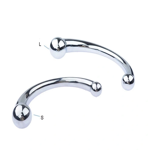 Ended Elegant Steel Stainless Double Anal Hook 5858 0323